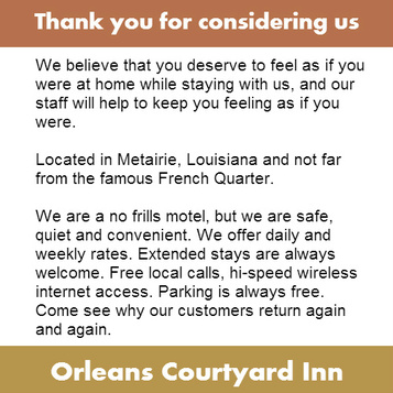 orleans courtyard inn